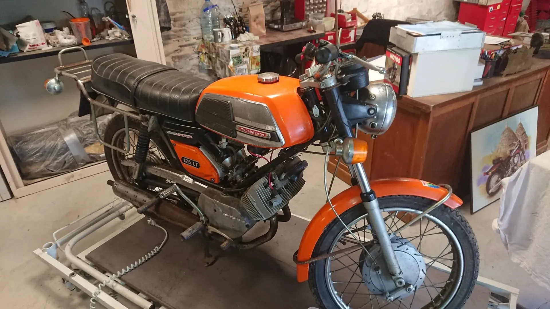 Entretien honda goldwing